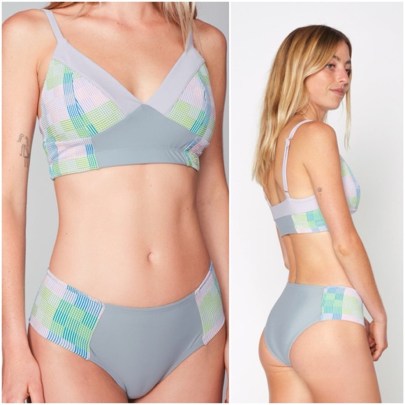 * NWT Seea Jalama Bikini Bottom Amos Rashguard Size Small - Picture 2 of 11